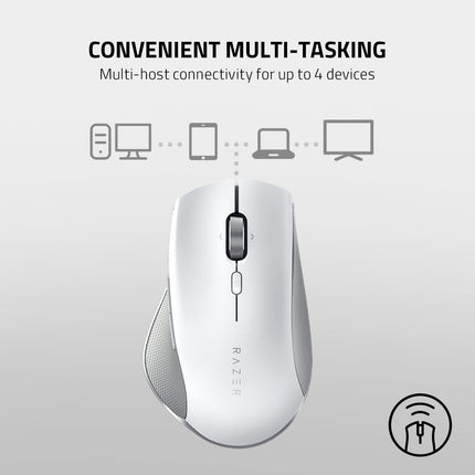 Razer Pro Click High-Precision Ergonomic Wireless Gaming Mouse -  White
