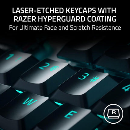 Razer DeathStalker V2  Low-Profile RGB Optical Gaming Keyboard Linear Optical Switch (US Layout) - Black