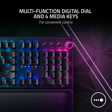 Razer BlackWidow V3 Pro Wireless Mechanical Gaming Keyboard Chroma RGB Lighting