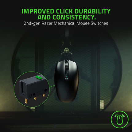 Razer Orochi V2 Ultra Lightweight Mobile Wireless Gaming Mouse - Black