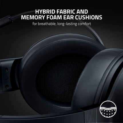 Razer Kraken V3 X USB Wired RGB Gaming Headset - Black