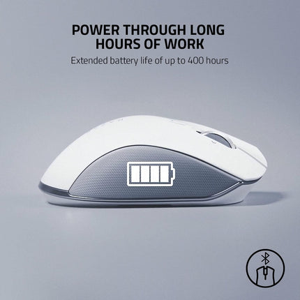 Razer Pro Click High-Precision Ergonomic Wireless Gaming Mouse -  White