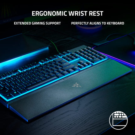 Razer Ornata V3 X Low-Profile Keys Silent Membrane Switches Gaming Keyboard, US Layout - Black