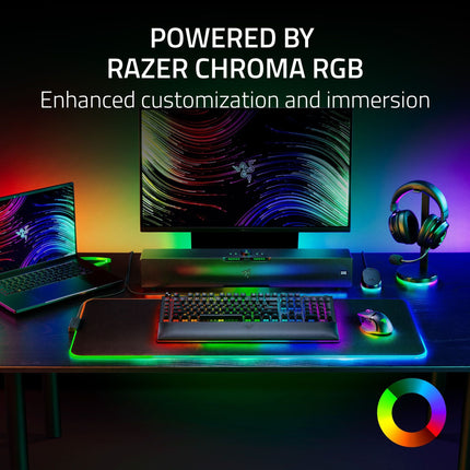 Razer Base Station V2 Chroma Gaming Headset Stand USB Hub