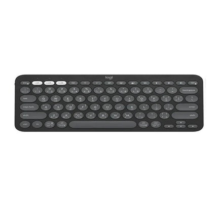 Logitech Keyboard Pebble Keys 2 K380s Bluetooth Keyboard - Tonal Graphite (English/Arabic)
