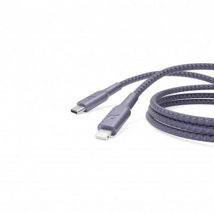Powerology New Braided Type-C to Lightning Cable 1.2M PD 60W, Purple, P23BRCL12PU