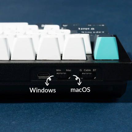 Keychron Q6 Max 100% QMK/VIA Wireless RGB Mechanical Gaming Keyboard (Gateron Jupiter Red Switch) - Black (English/Arabic Layout)