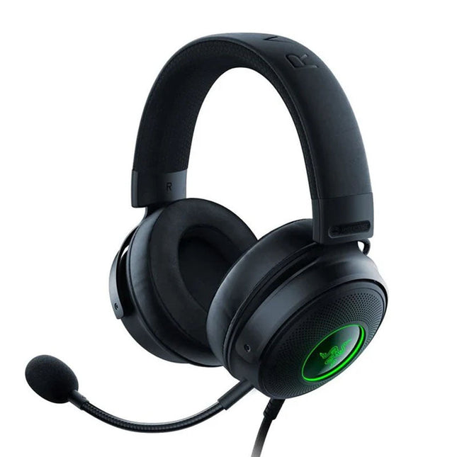 Razer Kraken V3 HyperSense Wired USB Gaming Headset with Haptic Technology - Black