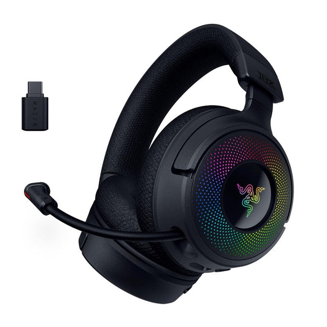 Razer Kraken V4 Wireless Gaming Headset for PC, PS5, Switch, Smartphone - Black