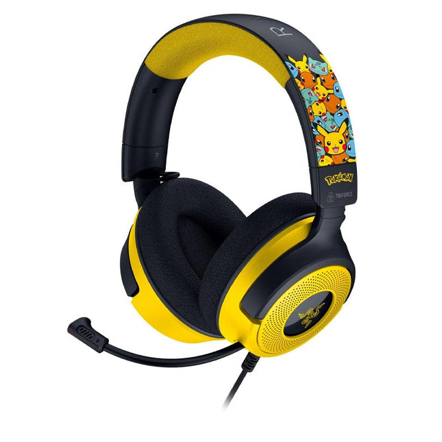 Razer Kraken V4 X Wired Gaming Headset - Pokémon Kanto Starters Edition