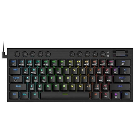 Redragon K632 Noctis 60% Wired RGB, Ultra-Thin Low Profile Mechanical Gaming Keyboard - Black