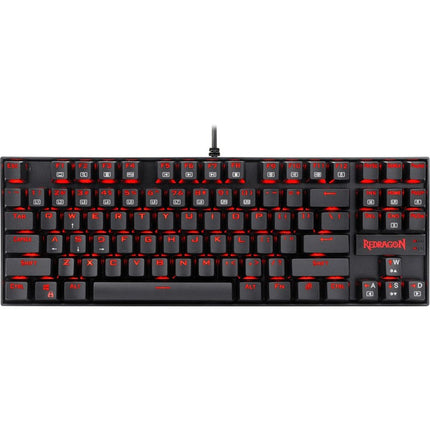 Redragon Kumara K552 Mechanical 80% TKL Gaming Keyboard - Black
