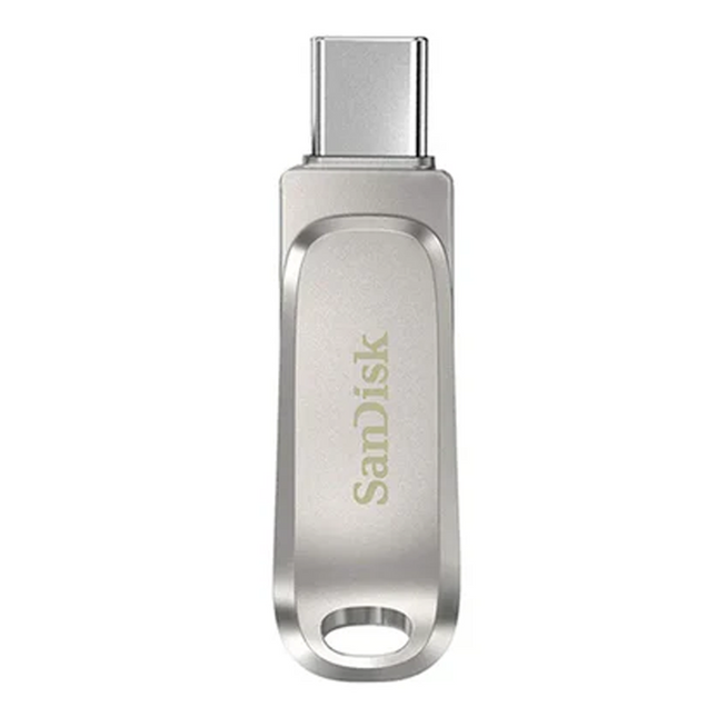 SanDisk 128GB Ultra Luxe Dual Drive USB Type-C 2-in-1 Flash Drive
