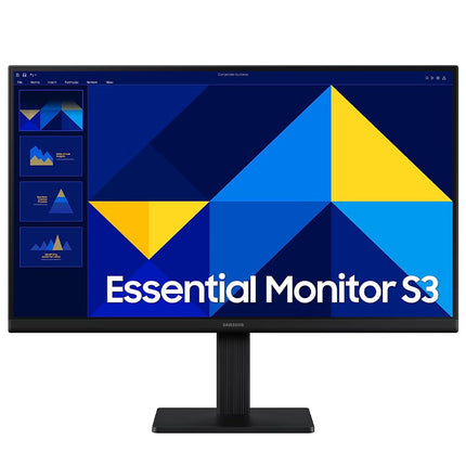 Samung Essential Monitor S3 Office Monitor, 22’’ FHD (1,920 x 1,080), 100Hz, IPS - Black