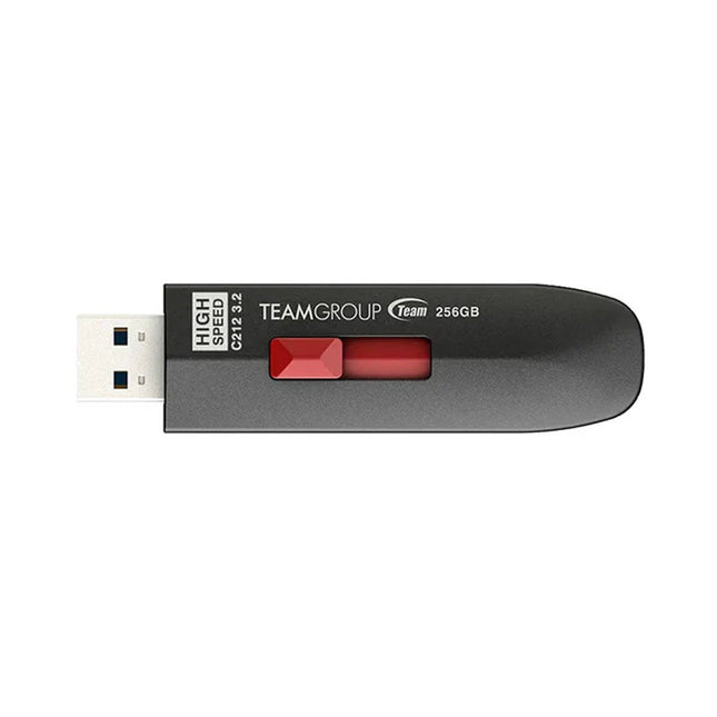 Teamgroup T-Force 256GB C212 Extreme USB 3.2 Gen2 Flash Drive,Compatible with Computer/Laptop/PS4 PS5, Upto 600Mb/a Speed, 3 Years Warranty