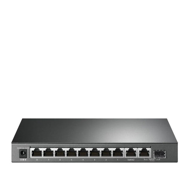 TP-Link 10-Port Gigabit Desktop Switch with 8-Port PoE+ 123W