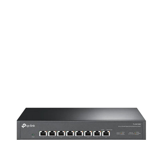 TP-Link TL-SX1008 8-Port 10G Multi-Gigabit Desktop/Rackmount Switch