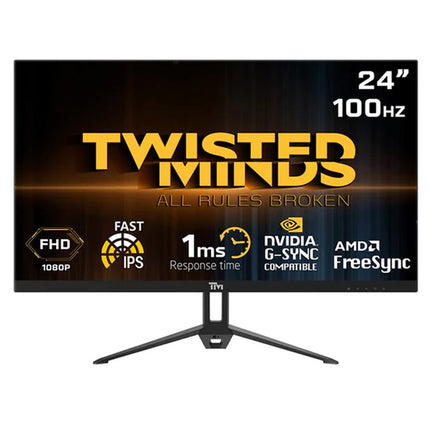 Twisted Minds TM24FHD100IPS 24" FHD IPS, 100Hz, 1ms Gaming Monitor - Black
