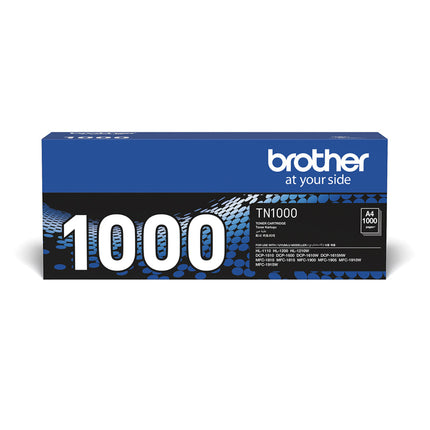 Brother TN-1000 Black Toner Cartridge – Standard Yield