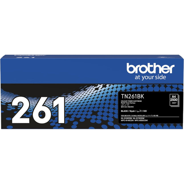 Brother TN-261BK Black Toner Cartridge