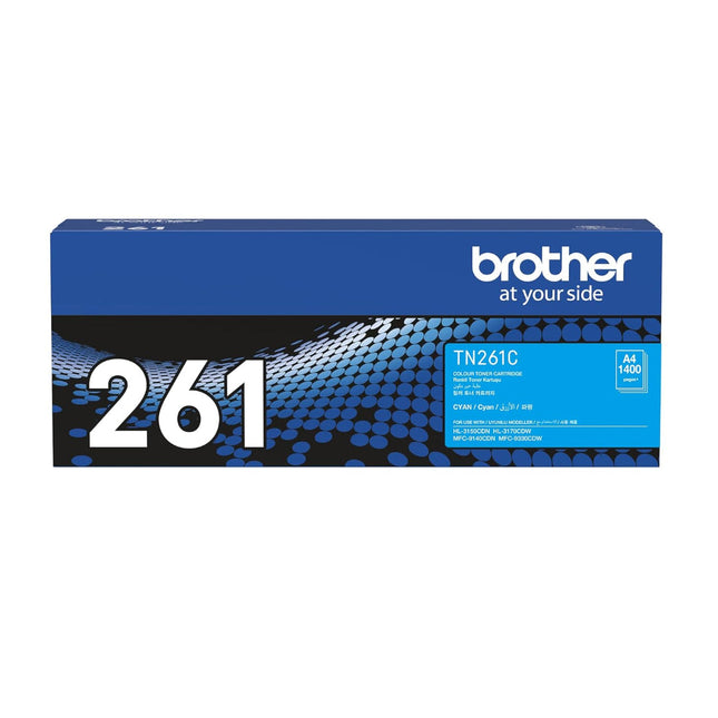 Brother TN-261C Cyan Toner Cartridge