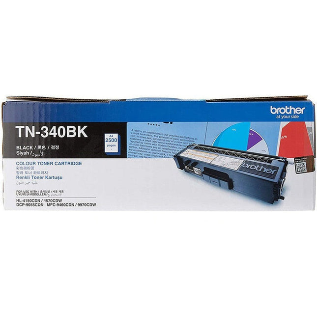 Brother TN-340 Black Toner Cartridge