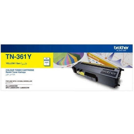 Brother TN-361 Yellow Toner Cartridge