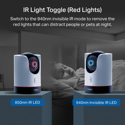 TP-Link Pan/Tilt AI Home Security Wi-Fi Camera