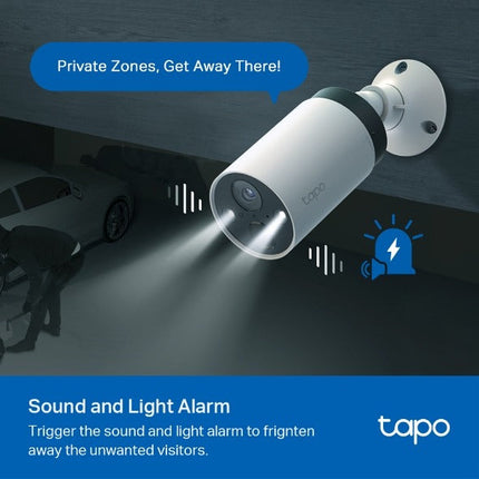 TP-Link Smart Wire-Free Security Camera System, 2-Camera System TAPO C420S2