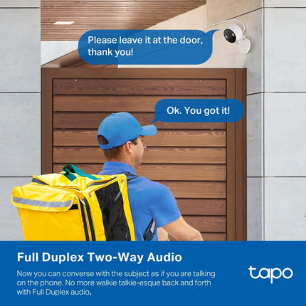 TP-Link Tapo Indoor/Outdoor Wi-Fi Home Security Camera TAPO C120