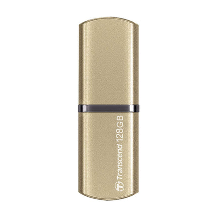 Transcend 128GB Jetflash 820 USB 3.1 Gen 1 Flash Drive for Windows and Mac - Gold