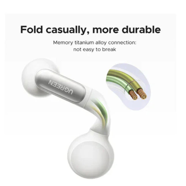UGREEN HiTune S5 True Wireless Earbuds - Bluetooth / USB-C / White