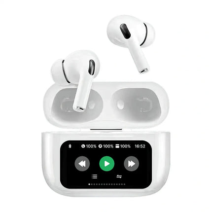 WiWU Wireless Stereo Earbuds with LCD touch screen ANC Noise  Cancellation In-Ear Earphone -T22