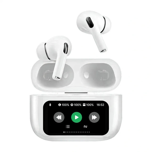 WiWU Wireless Stereo Earbuds with LCD touch screen ANC Noise  Cancellation In-Ear Earphone -T22