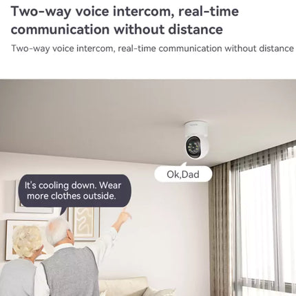 Yesido KM10 Smart Indoor HD Camera - 2.4G / 1080 Full HD / WiFi - White