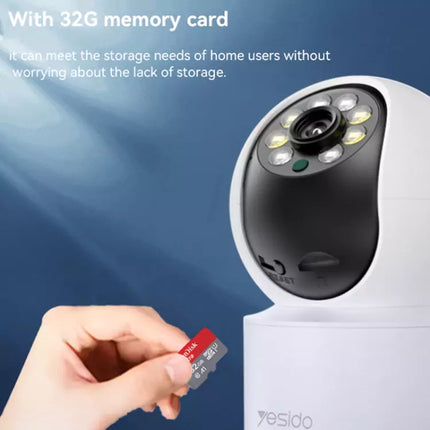 Yesido KM10 Smart Indoor HD Camera - 2.4G / 1080 Full HD / WiFi - White