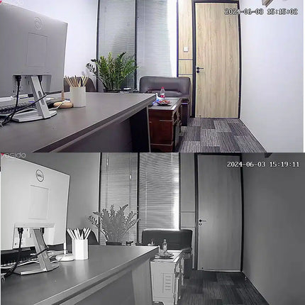Yesido KM16 Dual 1080P Indoor Security Camera with AI Tracking & Night Vision