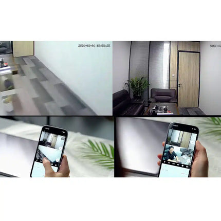 Yesido KM16 Dual 1080P Indoor Security Camera with AI Tracking & Night Vision