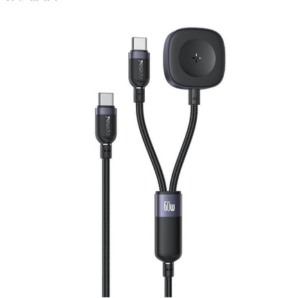Yesido 2 in 1, Type-C to Apple Watch and Type-C Cable