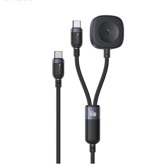 Yesido 2 in 1, Type-C to Apple Watch and Type-C Cable