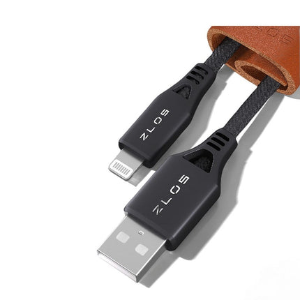 ZLOS USB-A to Lightning MFI Cable, 1.2 M (5 Years Warranty)