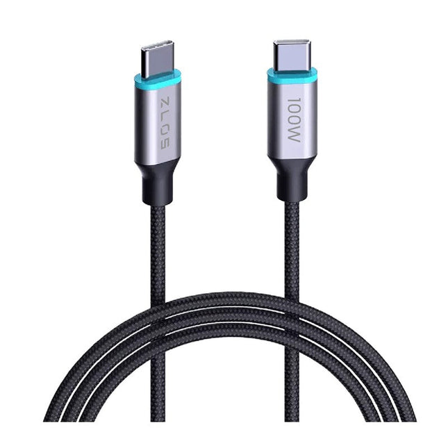 ZLOS ZC13 100 W USB-C Cable, Full Protocol Super-Fast Charging, 1.2 M (5 Years Warranty)