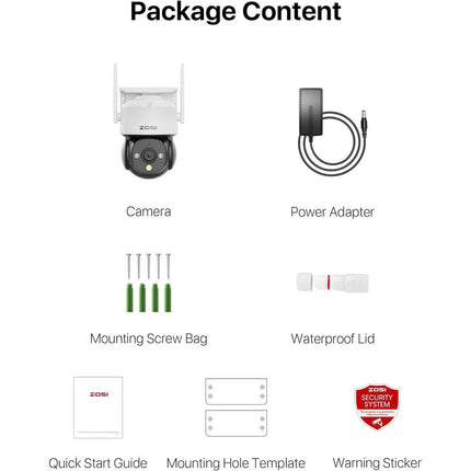 ZOSI C290 2MP Outdoor Camera