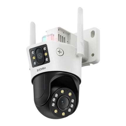 ZOSI C298 2.4GHz WiFi PT Camera with Dual Lens