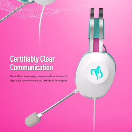 Asus A303 TUF Gaming H1 GEN II Hatsune Miku Edition Wired Gaming Headset