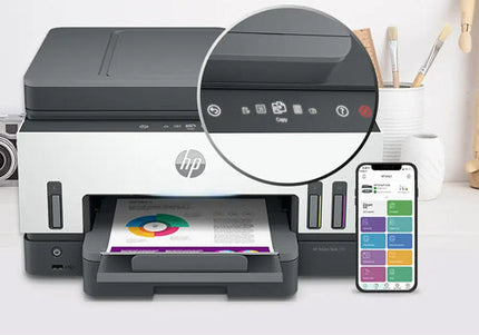 HP Smart Tank 790 Wi Fi All-in-One Printer Duplexer with ADF and Magic Touch Panel-Black