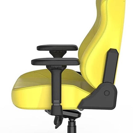 DXRacer Craft Pro Classic Gaming Chair High-Density Memory Foam, Adjustable 4D Armrests - Yellow