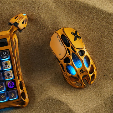GravaStar Mercury X Wireless Gaming Mouse Special Edition - Worn Yellow