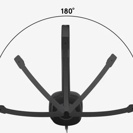 Logitech Stereo Headset H151 - Black