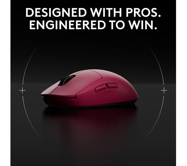 Logitech PRO 2 Lightspeed Wireless Mouse - Pink